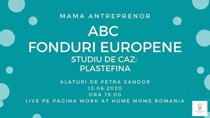 You are currently viewing Cum a obținut fonduri europene Petra Sandor cu proiectul ei Plastefina, 13 iunie 2020