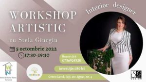 Read more about the article Workshop Artistic, cu Stela Giurgiu — 5 Octombrie