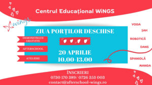 Read more about the article Ziua Porților Deschise a Centrului Educațional Wings (Parteneriat media WAHM)