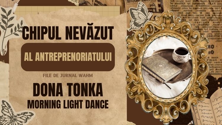 You are currently viewing File de Jurnal WAHM — Chipul Nevăzut al Antreprenoriatului, Dona Tonka de la Morning Light Dance